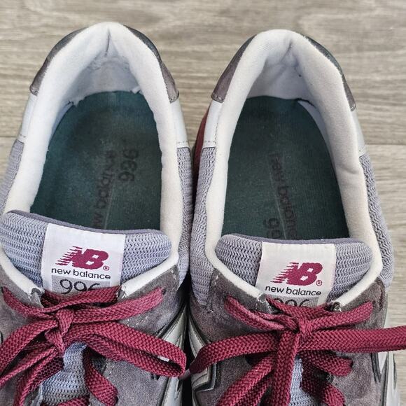 New Balance M996GK 996 Connoisseur Painters Grey Burgundy Mens US 13 USA Made main image 16